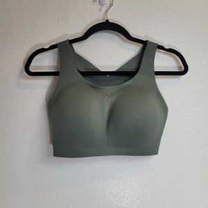 Olive Lululemon Seamless Sports Bra